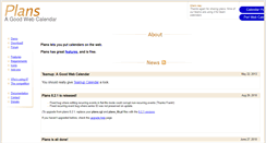 Desktop Screenshot of planscalendar.com